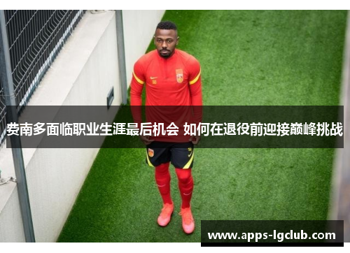 费南多面临职业生涯最后机会 如何在退役前迎接巅峰挑战 费南多面临职业生涯最后机会 如何在退役前迎接巅峰挑战